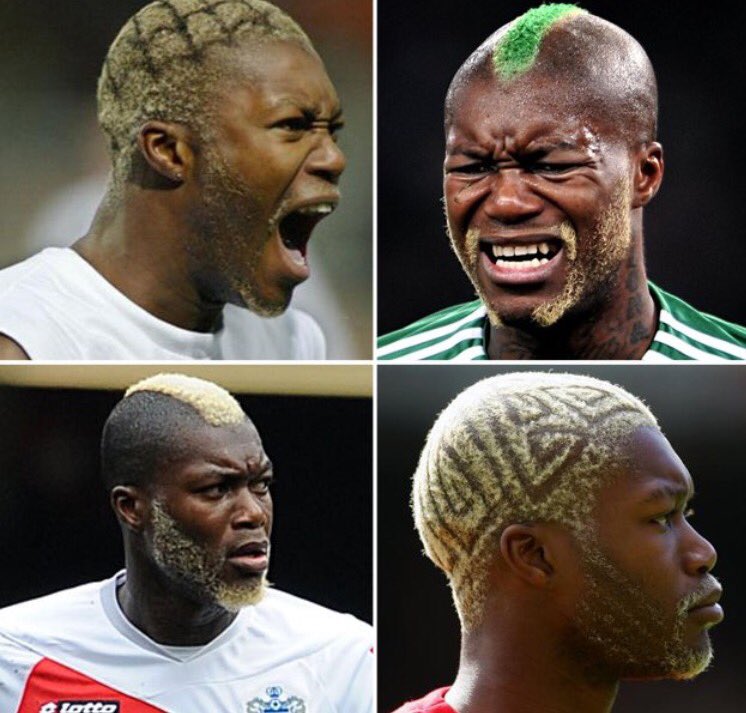 Happy 36th birthday to former Liverpool striker Djibril Cisse.
A man of many hairstyles... 