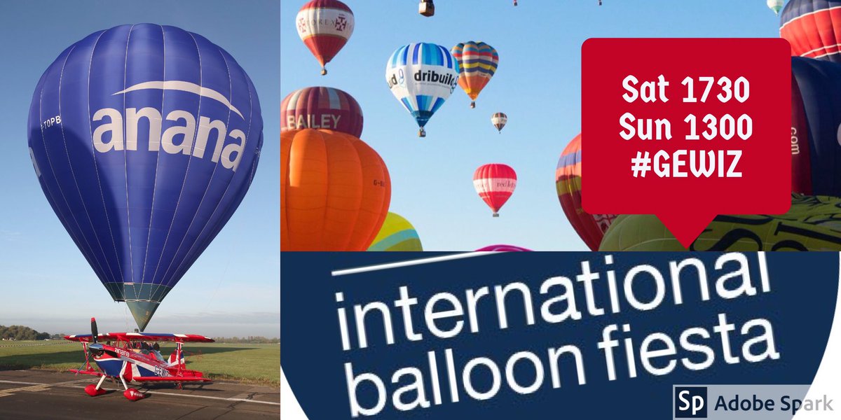 DeltaCMedia's tweet photo. @RichgoodwinS2S will be @bristolballoon today &amp; tomorrow, approx. Display times Sat 1730 &amp; Sun 1300 @ananaltd @BremontMilitary @BoseAviation https://t.co/O7OqBXEHNN