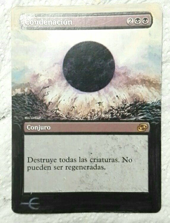 edelmere's tweet photo. Hace ya tiempo de esto, pero güeno. 
#damnation #condenación #mtg #black #petacriaturas #alter https://t.co/9CT0cRpPiF