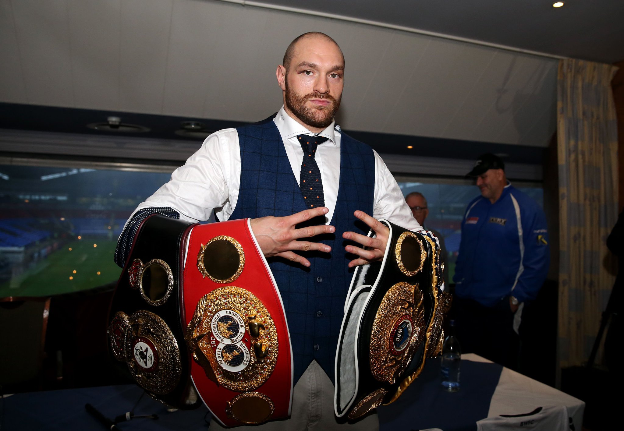  Heavyweight titles...

- WBA: - IBF: - WBO: - IBO: - Fights: 25
- Wins: 25

Happy birthday Tyson Fury!  