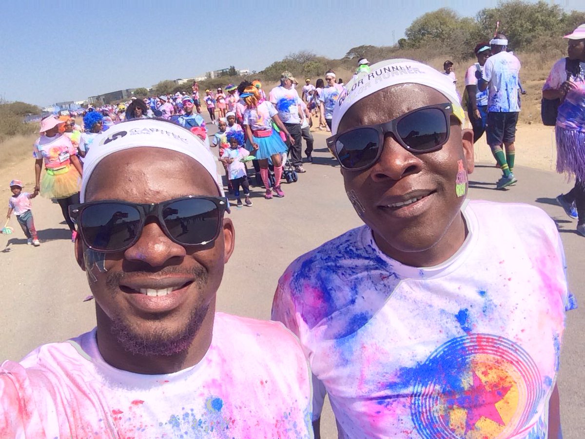 ashifashabba's tweet image. #TheColorRunSA : I really had fun.