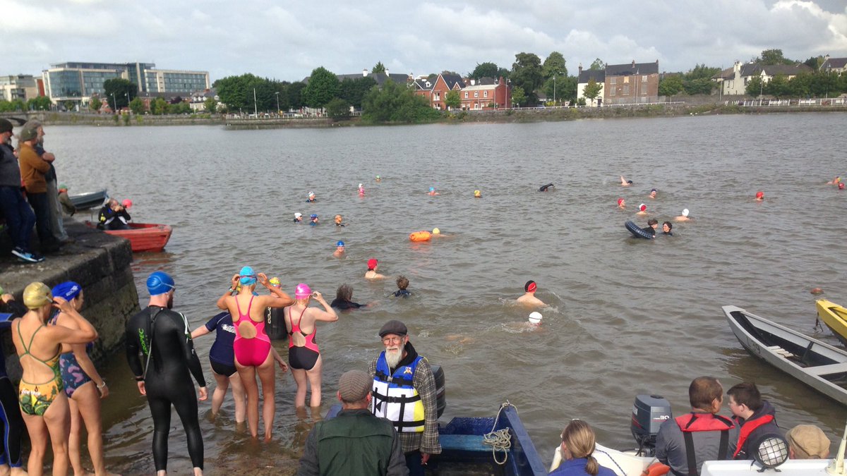 DesignByLucia's tweet photo. Swam in the river this morning, what a great experience! Thank you for organising this event #swimablelimerick https://t.co/Uok4iw2myM
