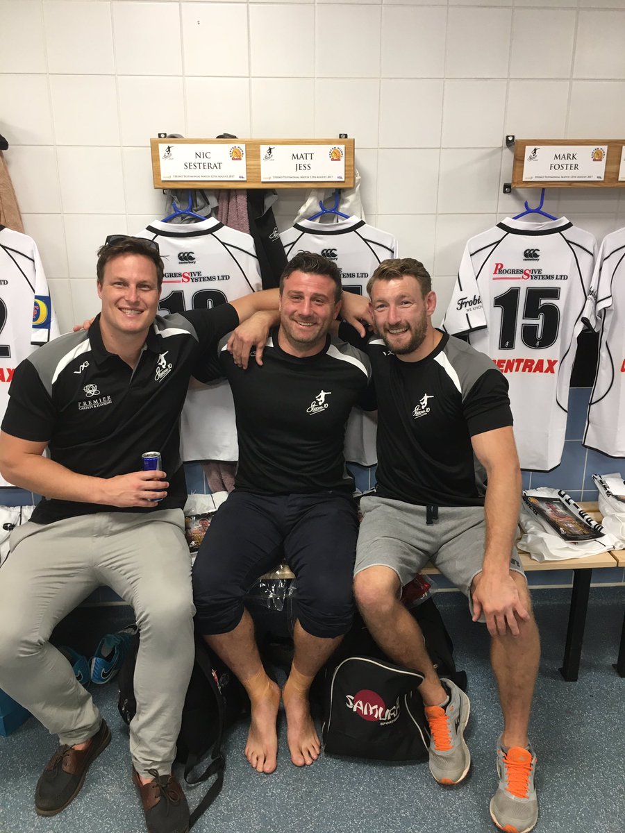 mattjess14's tweet photo. Live from the @ExeterChiefs changing room right now #theselegends https://t.co/zpvSEalmZo