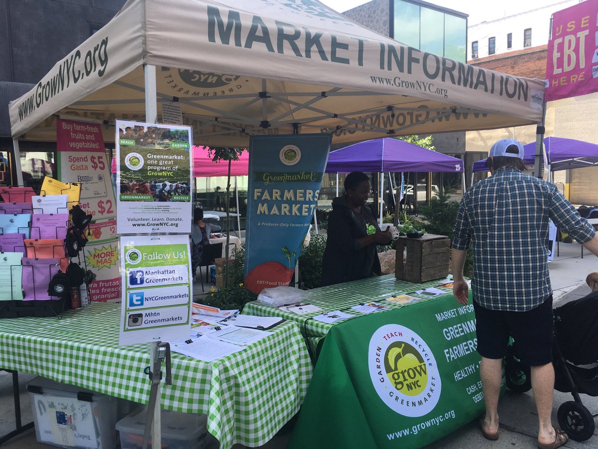 SweetSpotFest's tweet photo. 2nd Saturdays at the Sugar Hill GreenMarket kicks off @9a today! Stock up on your favorite produce grown by local farmers @grownyc 🌽🥒🍒🍏 https://t.co/KDCYRQQEfO