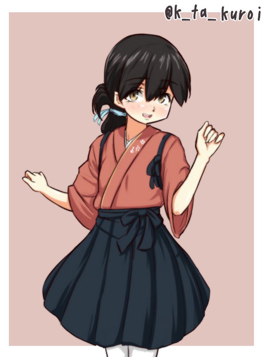 春日丸ちゃんっ!!

遅くなりました。。。
春日丸ちゃんが鳳翔さんの服を着たがっていたので、着せてみました。

9月砲雷で春日丸、鳳翔さん本出すぞ!!
#艦これ版深夜の真剣お絵描き60分一本勝負
#艦これ版真剣お絵描き60分一本勝負_20170811 