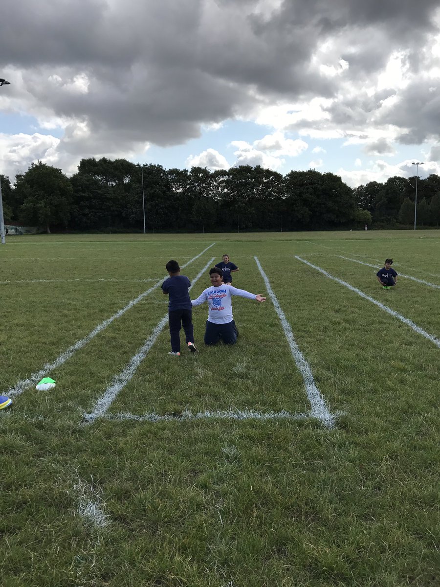 Some tackle practice getting ready for the challenge cup festival at the end of the month <a href="/LdnRLFoundation/">London RL Foundation</a>