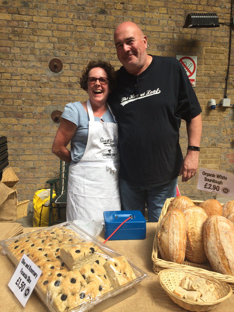 Only our white #organic #sourdough bread left plus olive &amp; rosemary #focaccia - get to <a href="/RAFarmersMkt/">RA Farmers Market</a> fast!