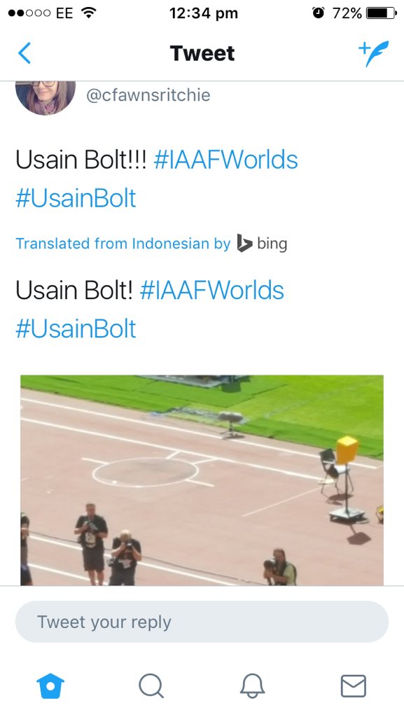 poppicat's tweet photo. @cfawnsritchie Did you know you had typed that in Indonesian? Lucky bing was there to translate it for me! #bingfails #translationfail https://t.co/WuT8Wo3V8l