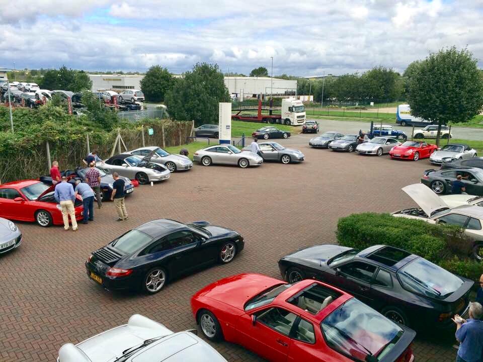 Looking forward to a great day today as Dove House host the 'Show &amp; Shine' event in association with the Porsche Club Great Britain.....