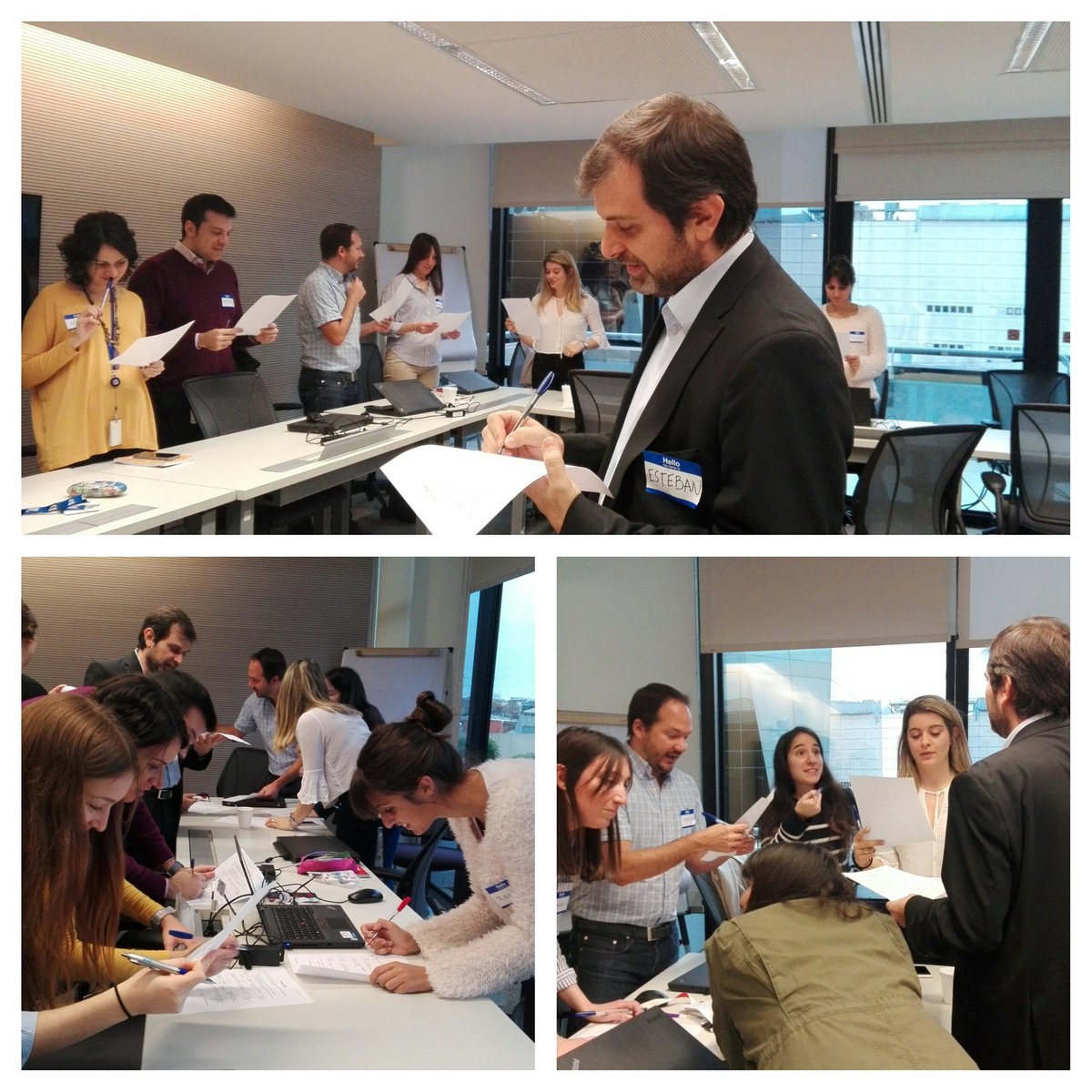 Carogowland's tweet photo. 1st day of Team Building and Orientation for #SAP #localsocialsabbatical. Amazing Buenos Aires  pro bono team of consultants @PYXERAGlobal https://t.co/PRXJrQiUof
