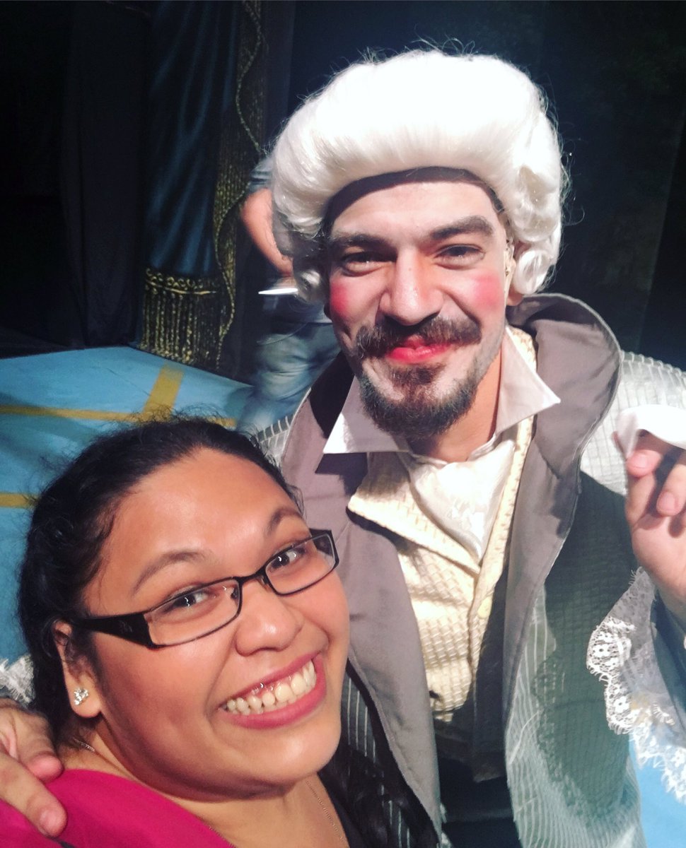 margasayo's tweet photo. Kahit na naka-pulbo at pomade ka, ikaw pa rin ang #LeadingMan ko 🌹🌹🌹 #hanseckstein #REPBeautyAndTheBeast #ComeHomeToRep #PhilippineTheatre https://t.co/i4hLEuQvua
