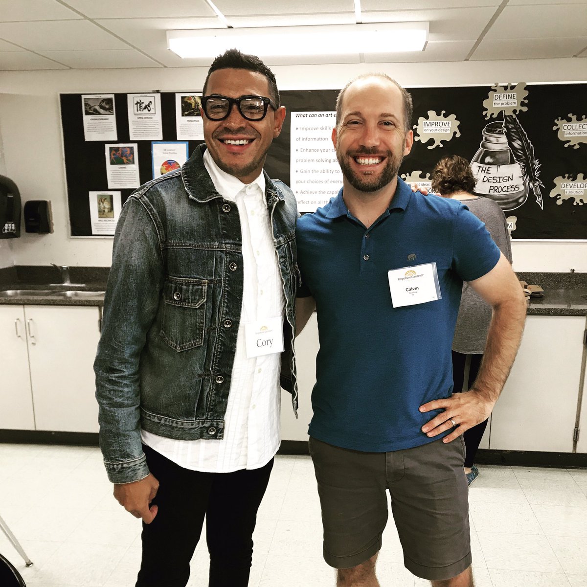 It's rare for a leader to attend a <a href="/responsiveclass/">Responsive Classroom</a> wksh. My principal is one in a million, @Hillcrest_MrK engaged in all 28 hrs. #RCsummer