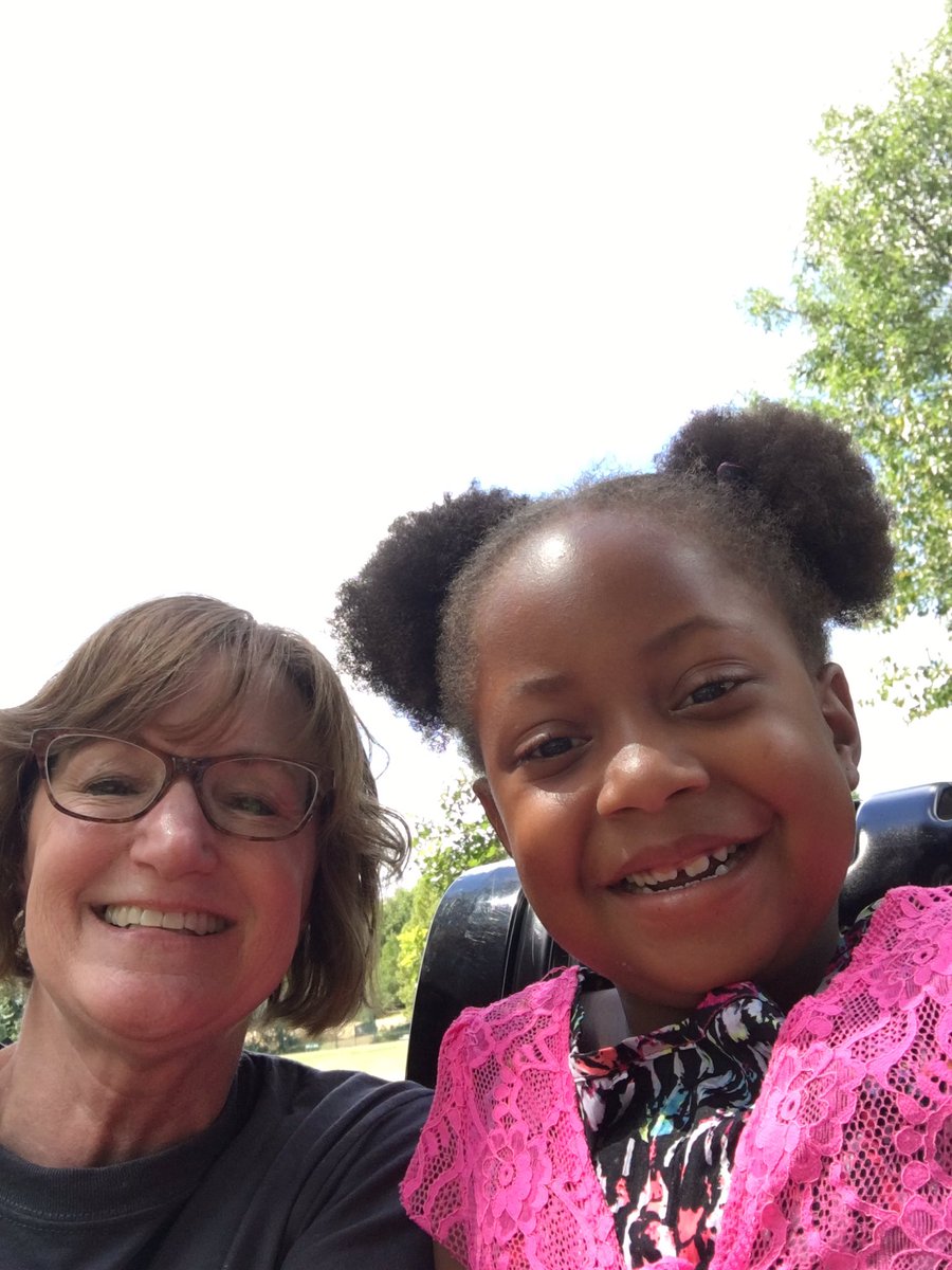 badentracy1's tweet photo. Back-to-school BBQ fun with my first-grade friend! #wgbuzz https://t.co/C7UiSVJqy4