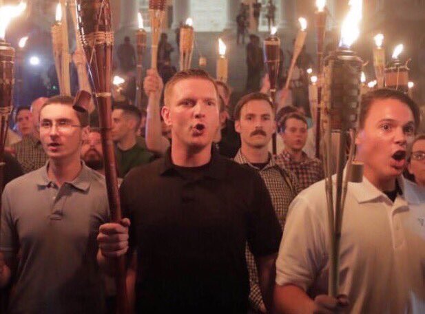 RandyRainbow's tweet photo. Guys, please stop calling them nazis. They prefer to be called the Gay Men's Chorus of Hate. #Charlottesville https://t.co/eRP8xmlfEB