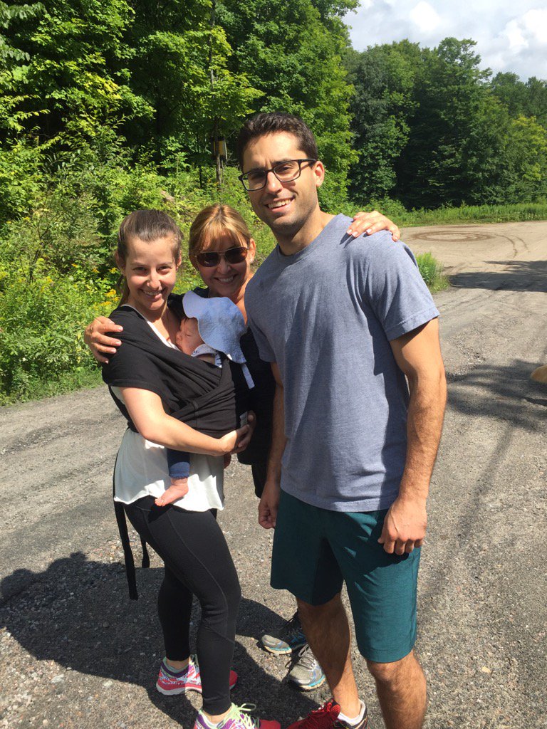 Shachbabe's tweet photo. Hiking up Penance Hill with Charlie 🌹 and @mhklerer @sklerer16 @VFichtenbaum #sunnybreak #Miskwabi https://t.co/mMqnpc3rGP