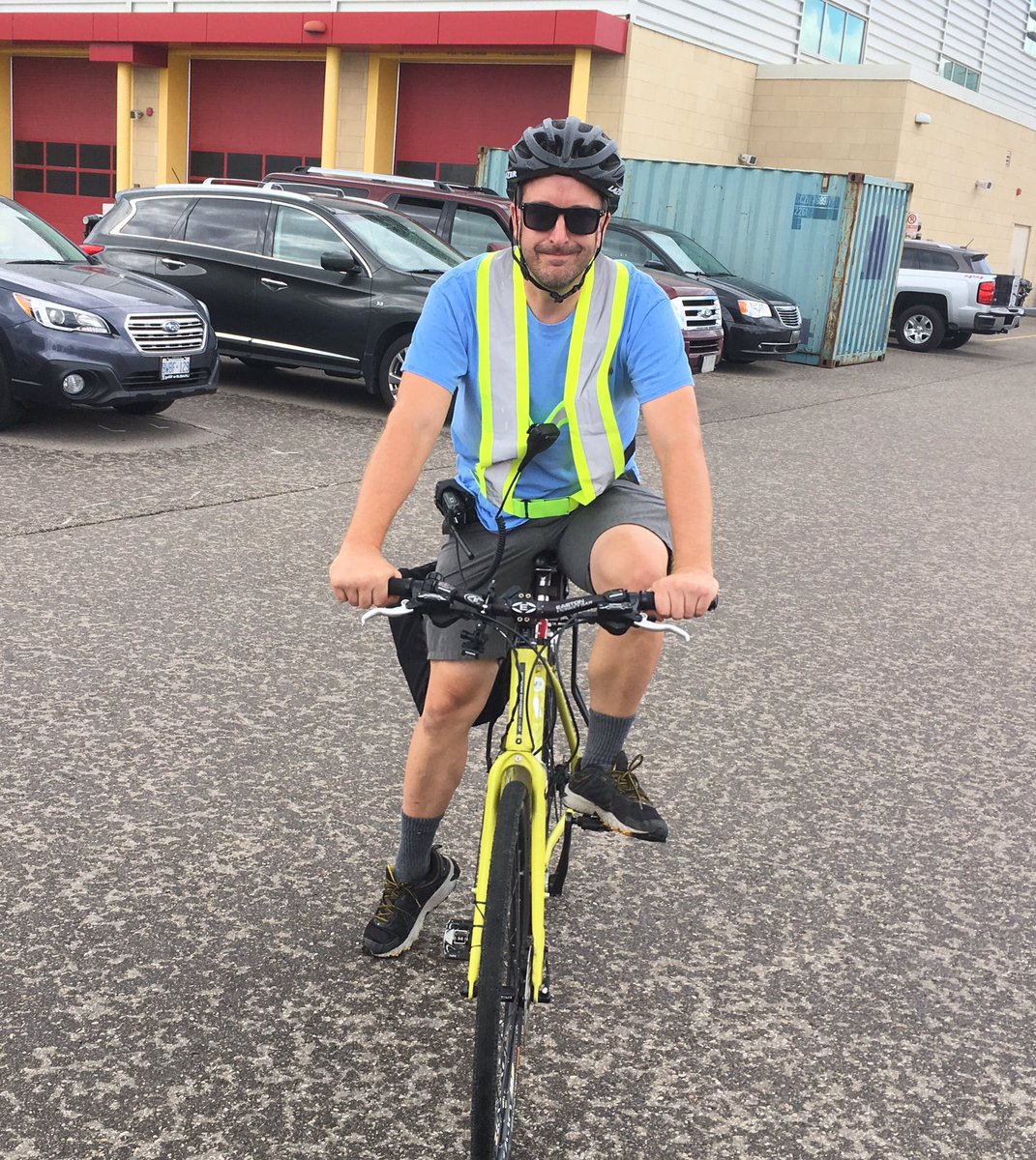 #midweekcycling race director Dave.  Thanks!