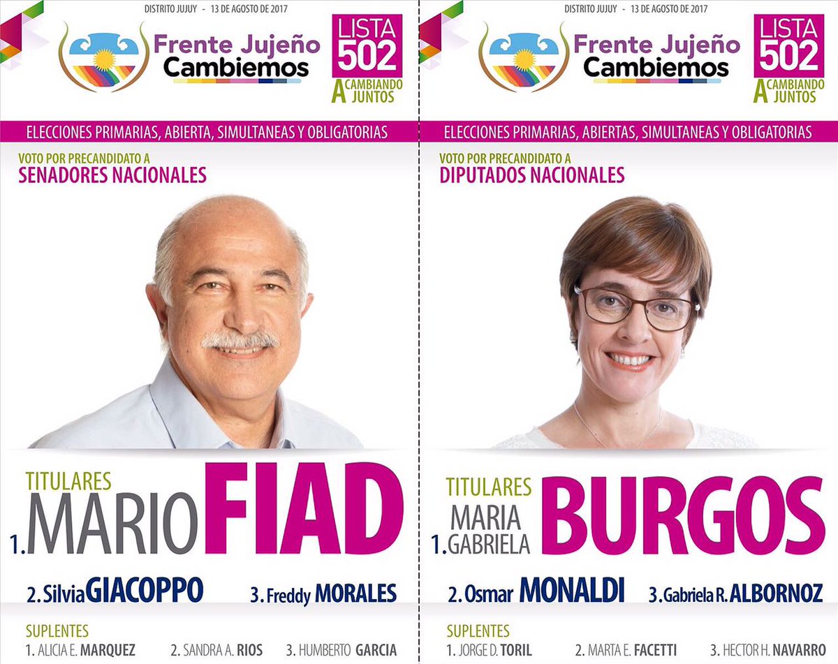 DIEGOTJUJUY's tweet photo. #YOconFIAD
EL DOMINGO 13 DE AGOSTO
EN #JUJUY
#YoVOTOaFIAD
#Lista502A
#YoNoAflojo
@MarioFiad SENADOR 
VAMOS Q GANAMOS!
#FrenteJujeñoCAMBIEMOS https://t.co/VQ56xAk8ua