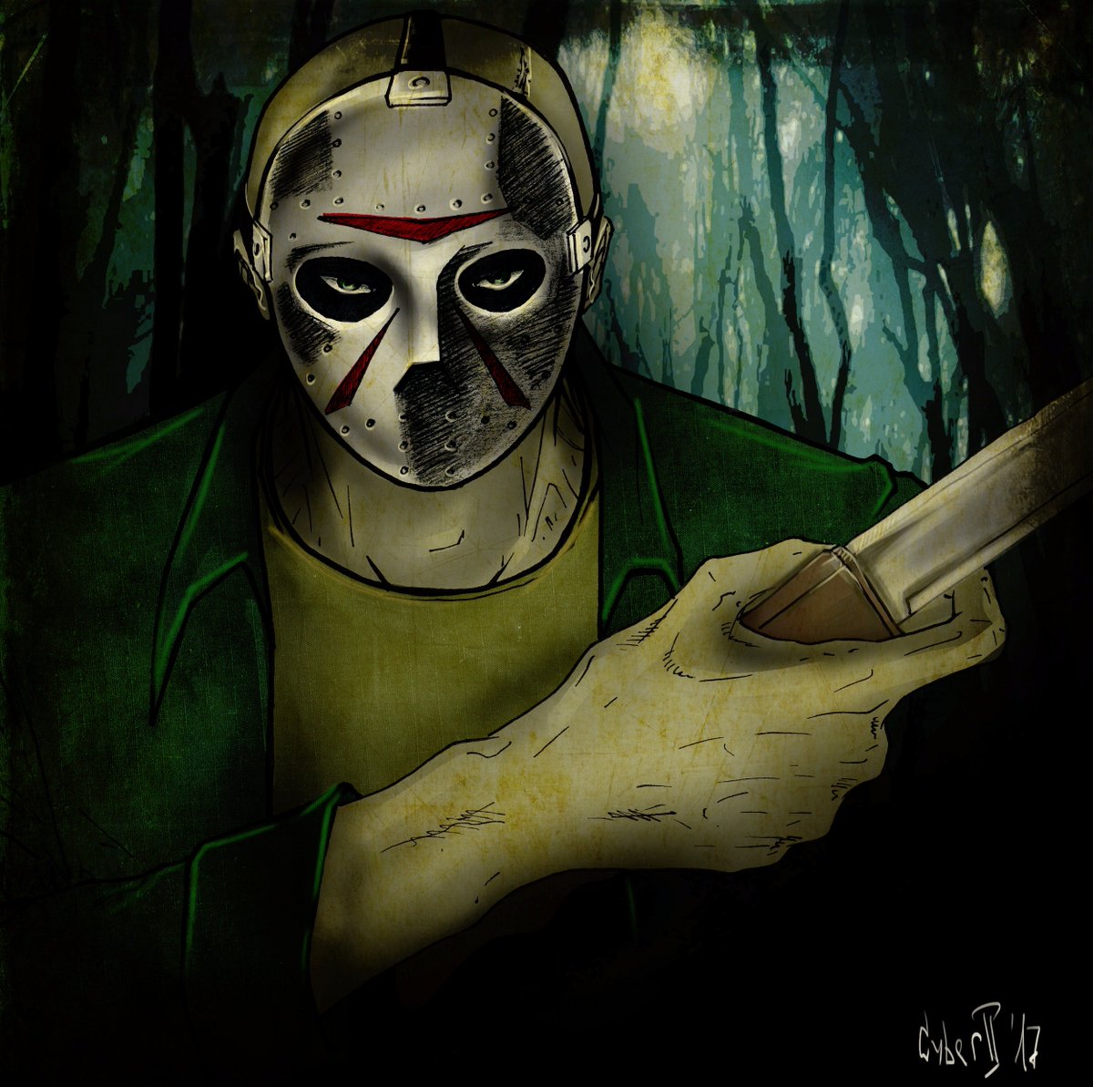 SheilaSchiller's tweet photo. #horror #jasonvoorhees #killer #fridaythe13th #hockeymask #cultclassics https://t.co/qvUbzROyob