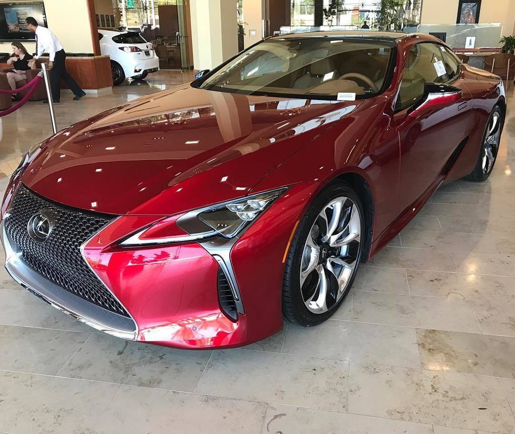 REVdata's tweet photo. The new #lexus #lc500 is pretty much as sleek as they come. #lexuslc500 #lexuslc https://t.co/KQ5xb9hZRN https://t.co/8O3nMLvQAa