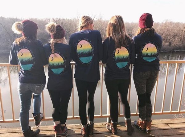 Saturdays may be for the boys, but every day is for the ladies. #Theta #ThetaSisters #KotisInTheWild photo cred: <a href="/ashleynordyke/">ashley</a>