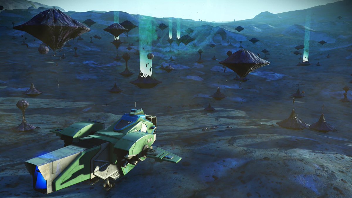 DarmokStarchild's tweet photo. Cool biomes in #NoMansSky update 1.3 https://t.co/narSMC4VDk