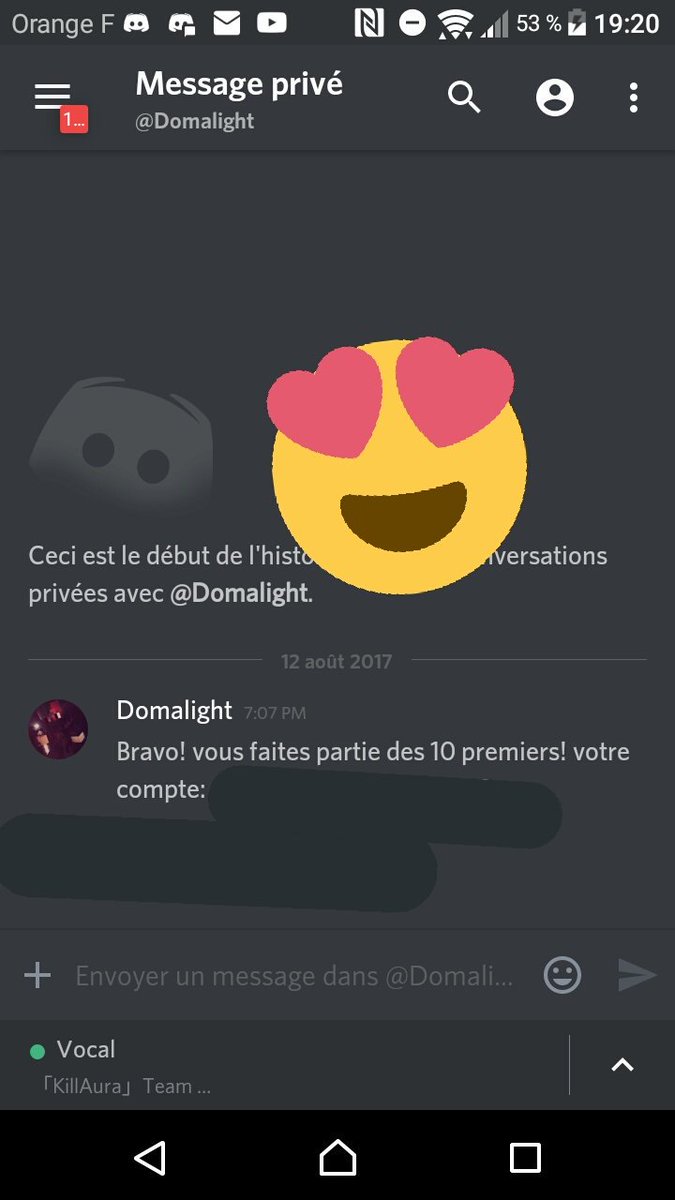 InsqneZQuit's tweet photo. Grâce à @AltsMCFree j'ai juste eu à m'abonner à une chaîne et j'ai eu un compte alt MC 😘#AMCFNoFake https://t.co/Dkrz6z58nt
