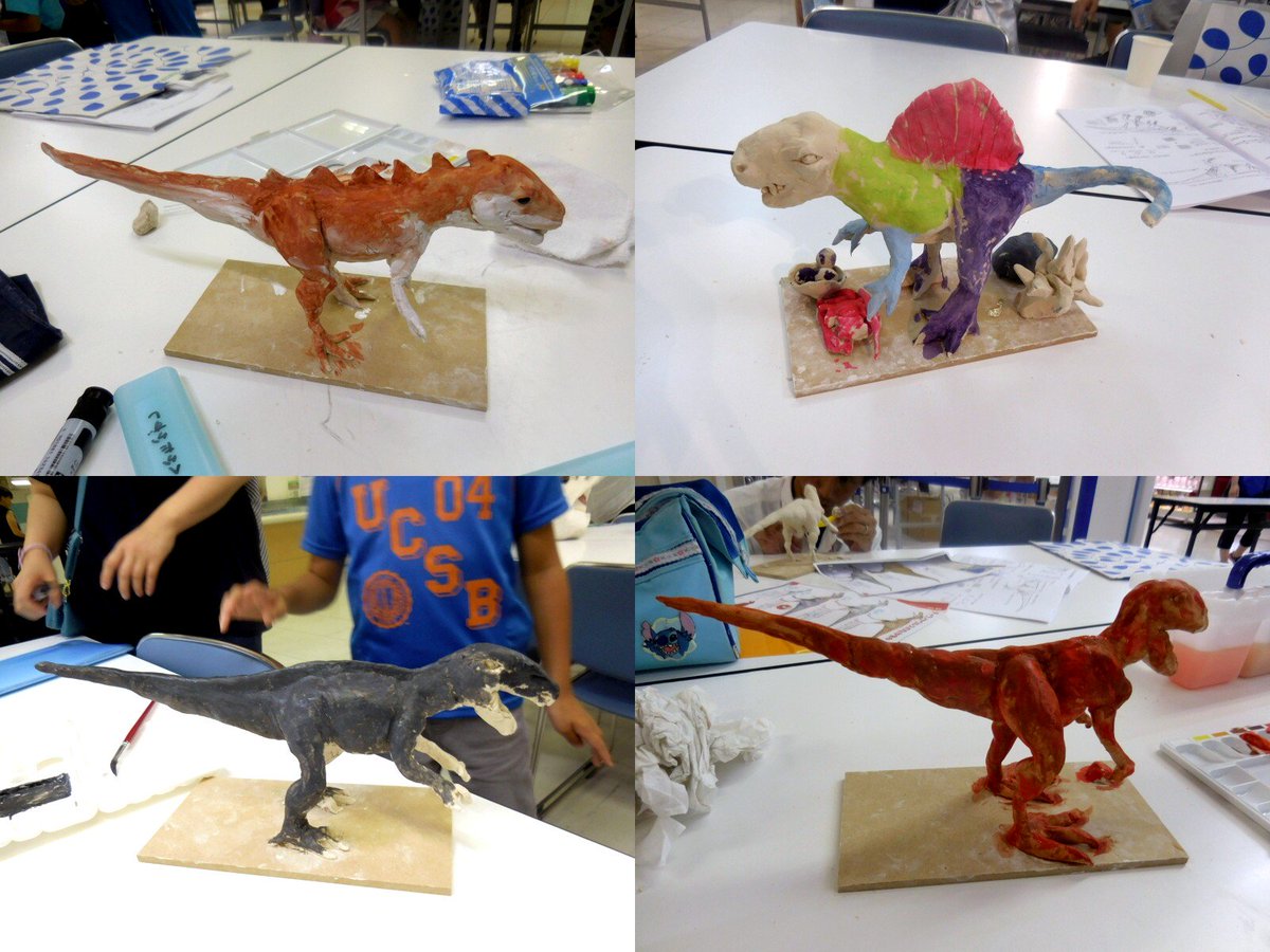 荒木一成 恐竜工房 Twitter वर 近鉄百貨店 橿原店 恐竜模型教室 無事終了 ご参加いただいた皆様 ありがとうございました 明日13日は 恐竜くんのトークショーですよ 恐竜模型展示は15日まで 会場ではいろんな体験イベントが毎日開催されています 私の恐竜