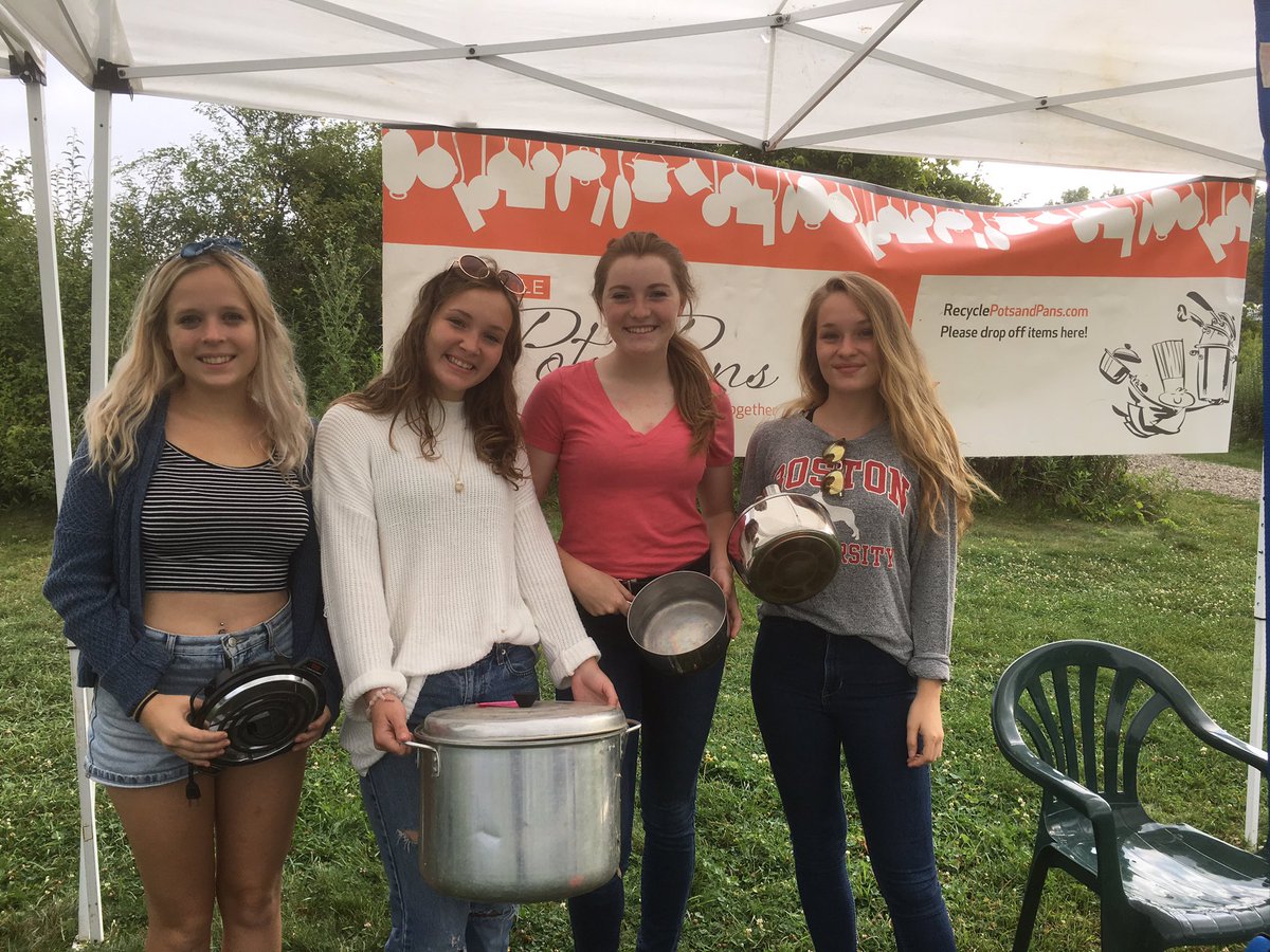 Already a great start to our drop off at Howe Meadow - make sure to stop by before 12!