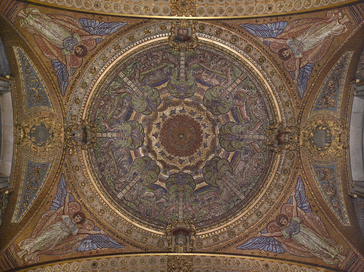 StPaulsLondon's tweet photo. "Let the earth bring forth living creatures of every kind"
You can find ๐๐๐ in our ceiling mosaic Creation of the Beasts.
#WorldElephantDay https://t.co/FCZLJ07sU3