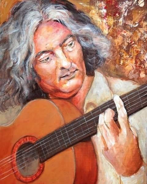 H llevado el nombre d Jerez y d Santiago por td el mundo y co u cache especia Creo que se va a recordar siempre en la historia del Flamenco