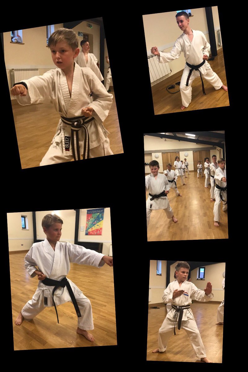 ShinkoKarate's tweet photo. Everyone trained hard last night especially the young members that have just joined the senior class well done https://t.co/owKBF6e0J4