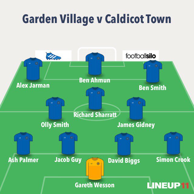 MANDERS0N1973's tweet photo. #lineup11 today's starting 11 for @CaldicotTownAFC https://t.co/pkr3YJXfqa