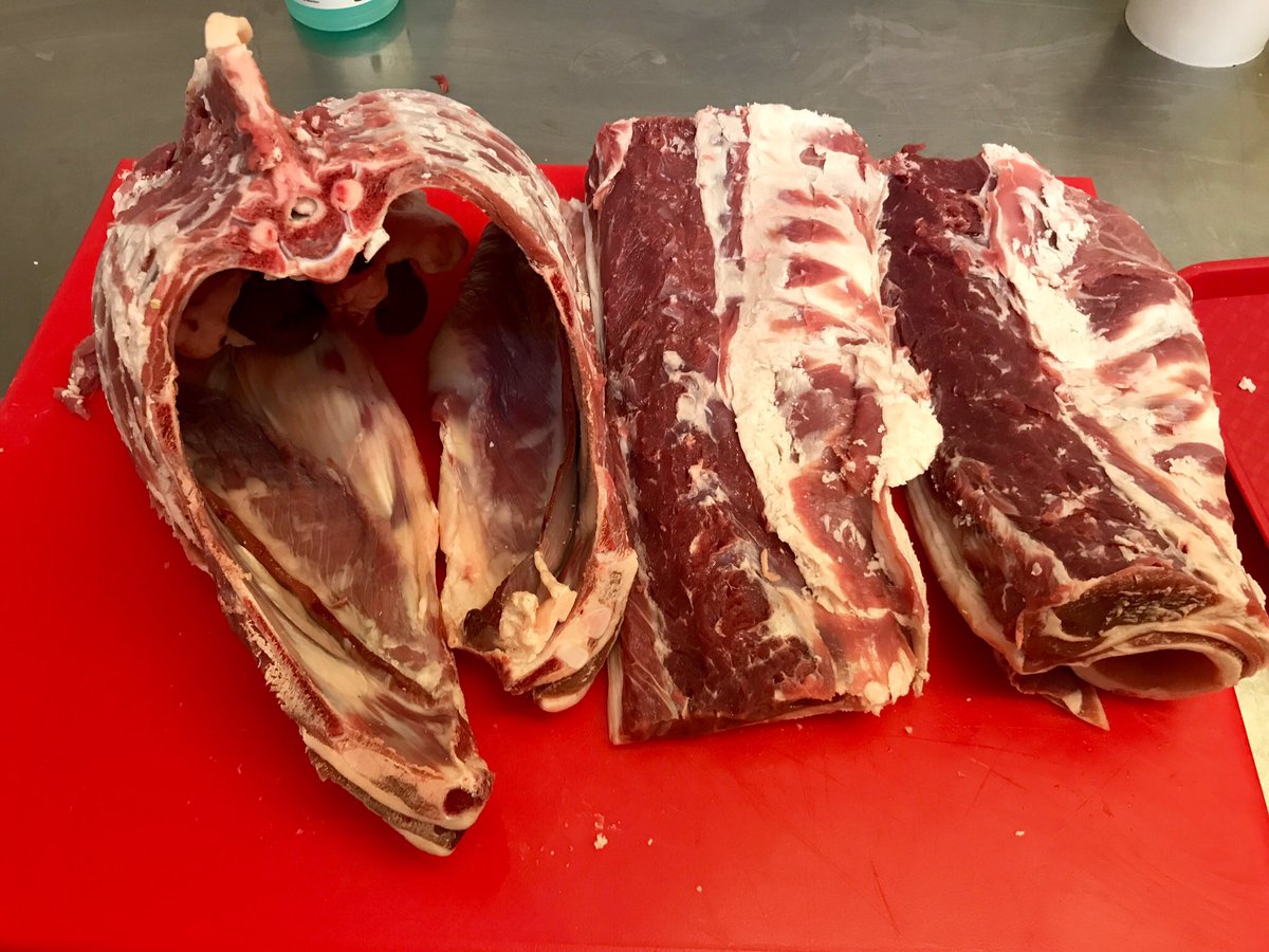 ChefsPass's tweet photo. Today I've been mainly honing my butchery skills @Althamsbutchers #britishlamb #lambloin #lambfillet #butchery #boucherie https://t.co/uTt0en90vh