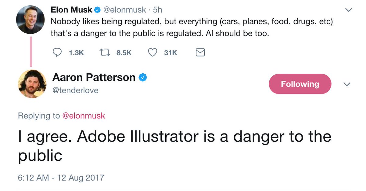 iafrikan's tweet photo. Yes, AI should be regulated 😊 https://t.co/dmKaQAFUre