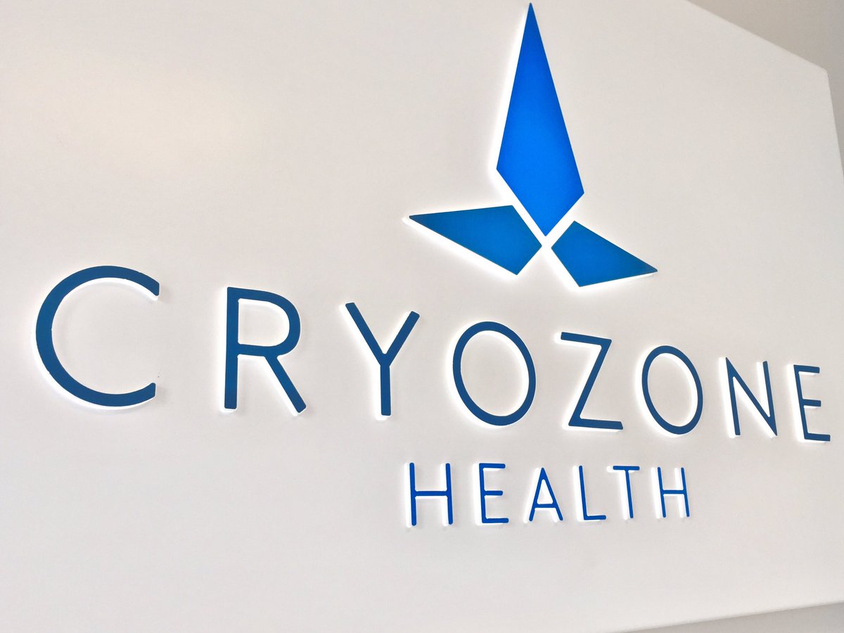 I'm at <a href="/CryozoneHealth/">Cryozone Health</a> today covering their big open day. After one session in the chamber I can say I'm converted! #freezefanatic