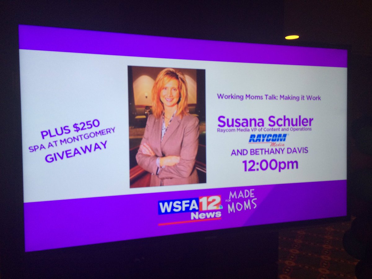wsfa12news's tweet photo. Made for Moms starts at 10am. Join us at the Renaissance Hotel. #MadeforMoms https://t.co/2M072MfdQl