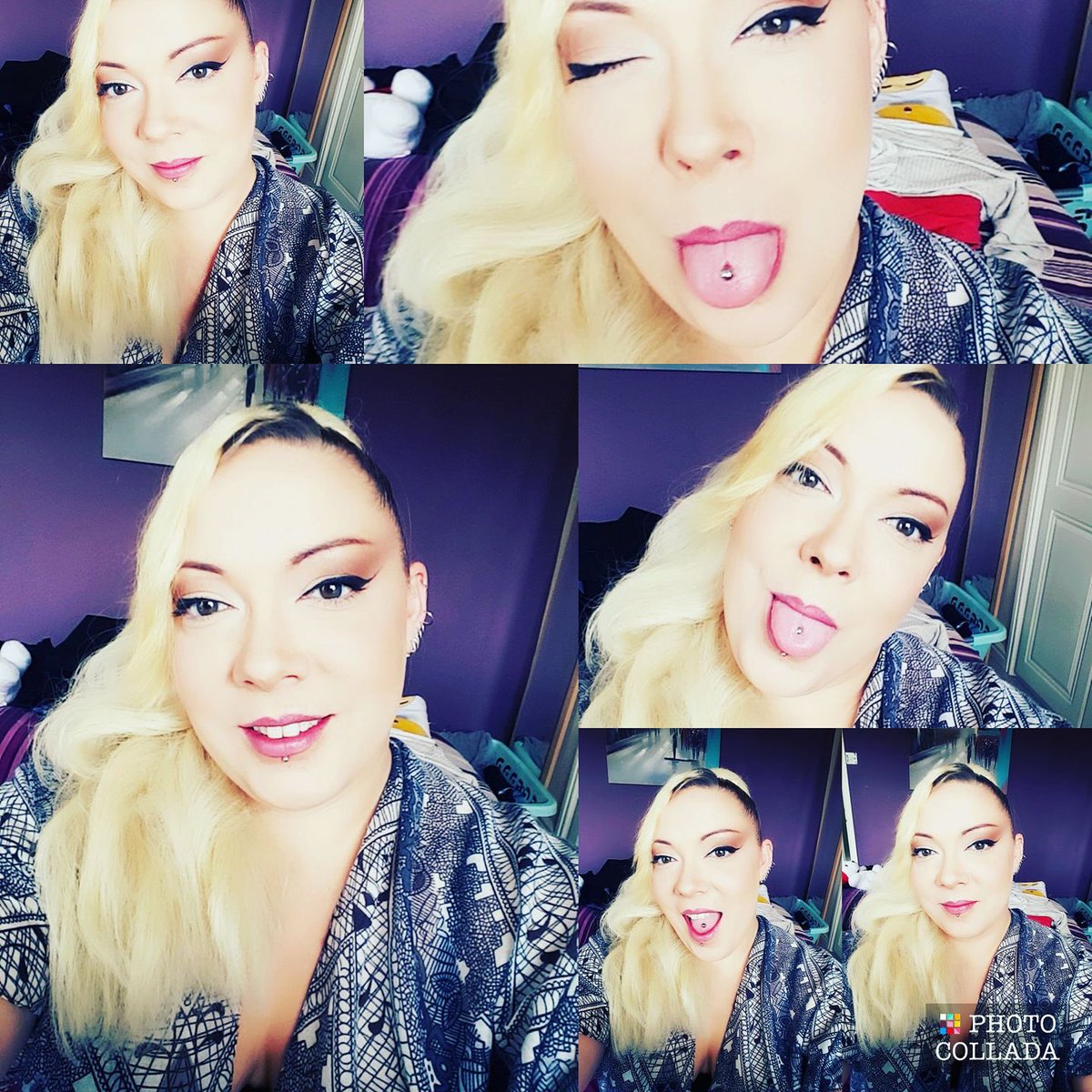 SkarletReign's tweet photo. Finally, a good makeup day... 😎🙌🏼😝

#BlondeLife https://t.co/NRnZB5oQOH