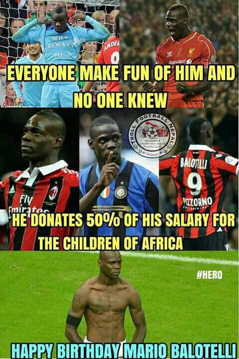 Happy Birthday Mario Balotelli 