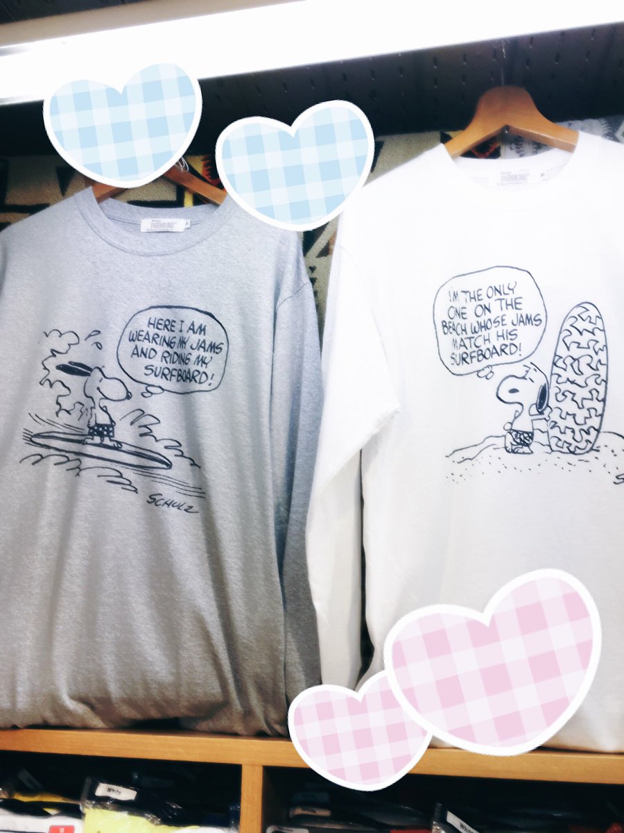 アメ横 玉美 On Twitter 大人気 スヌーピー 秋の先取りで長袖が登場しました こちらも可愛い2色 各種サイズもございますのでお早めに アメ横 玉美 新作 スヌーピー