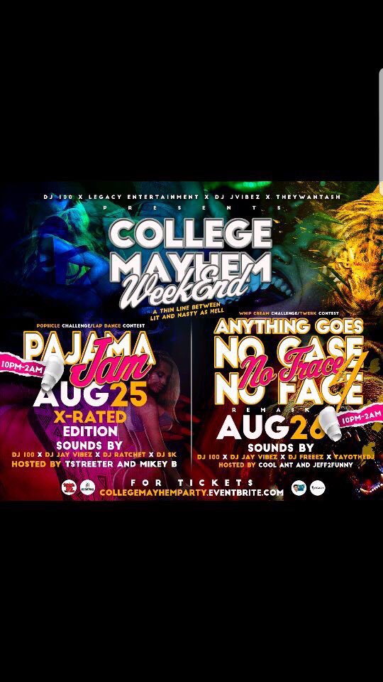 coppinstate21's tweet photo. Who has a ticket to cmw? If you don't have a ticket.... wyd? https://t.co/gcfEwxeur3