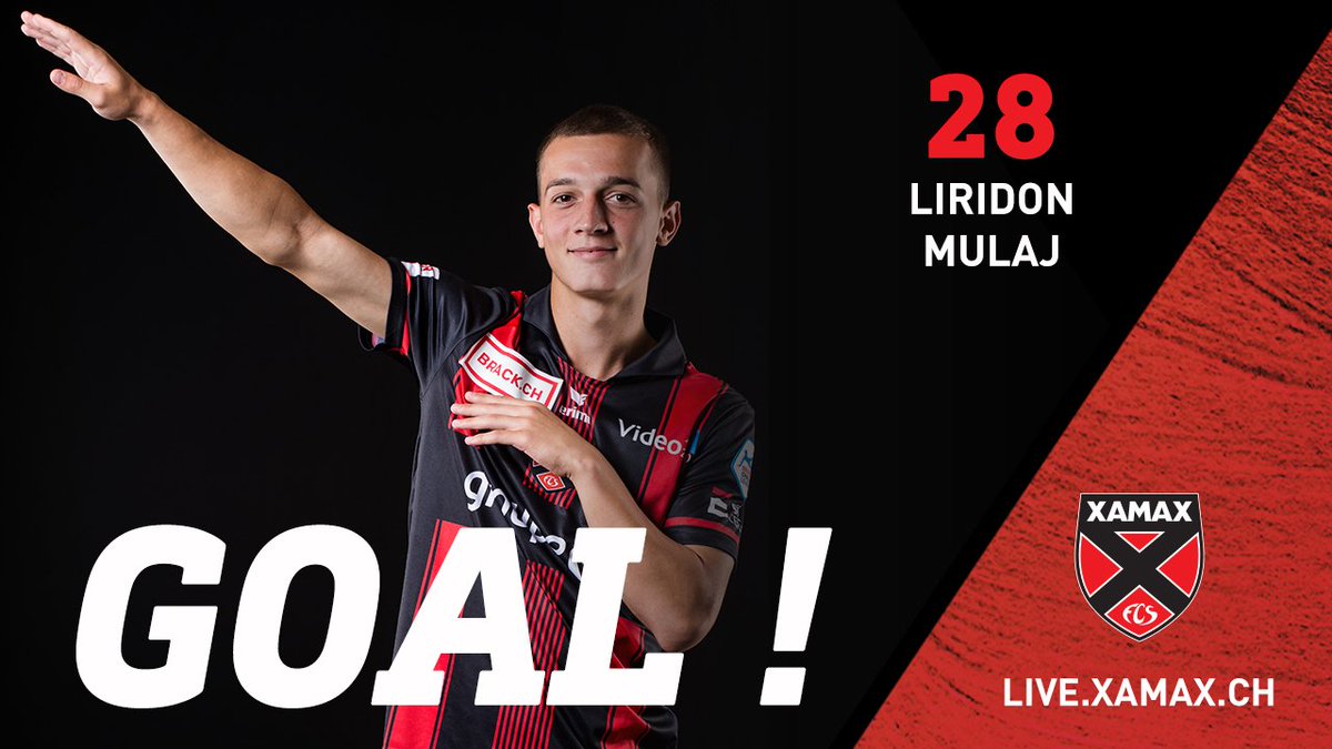 XamaxFCS's tweet photo. 2-0 marqué par Liridon Mulaj à la 17e minute. #USMXAM 0-2 https://t.co/4NsRsKYLzA