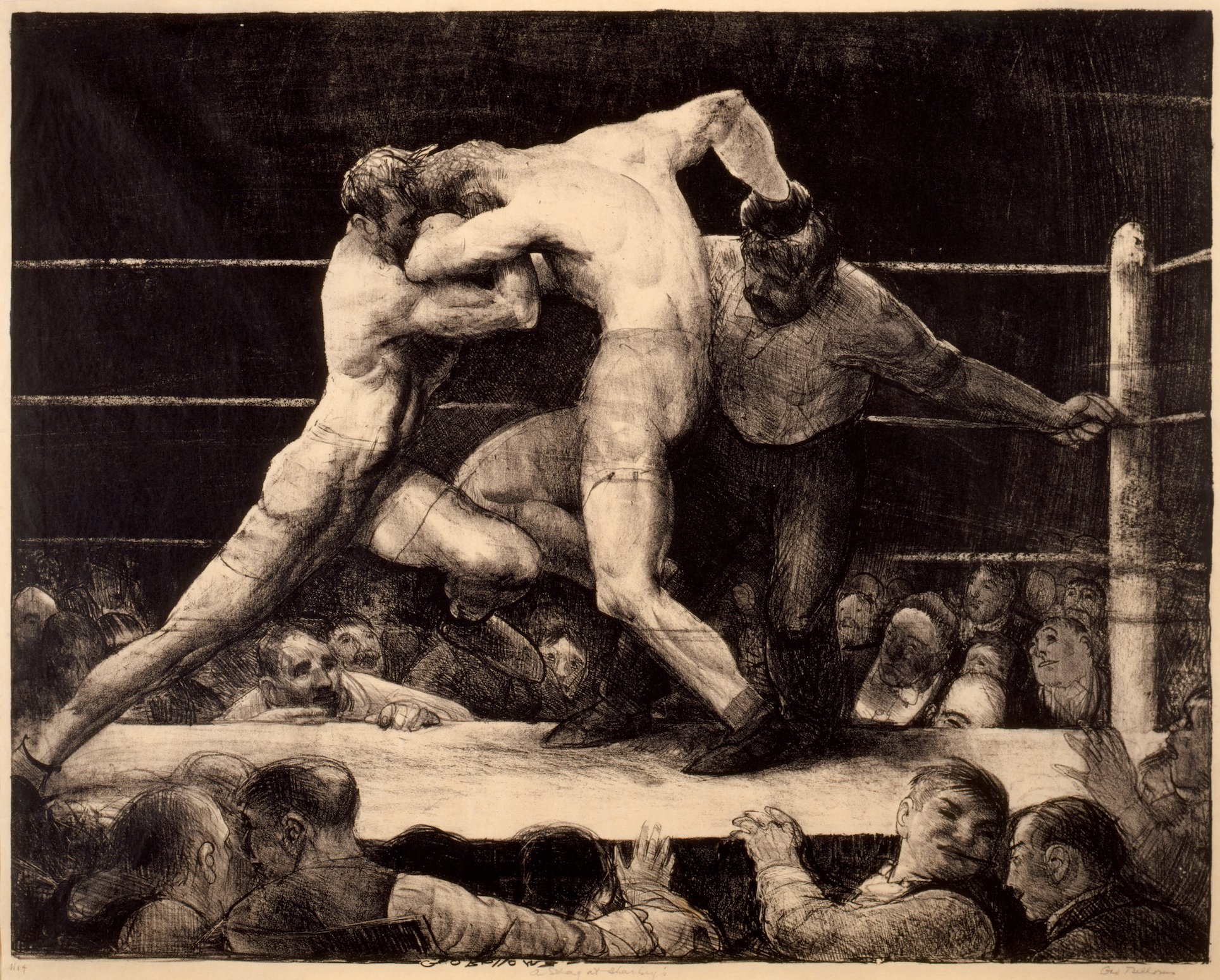 Happy Birthday to American artist George Bellows, born on this day in 1882:  