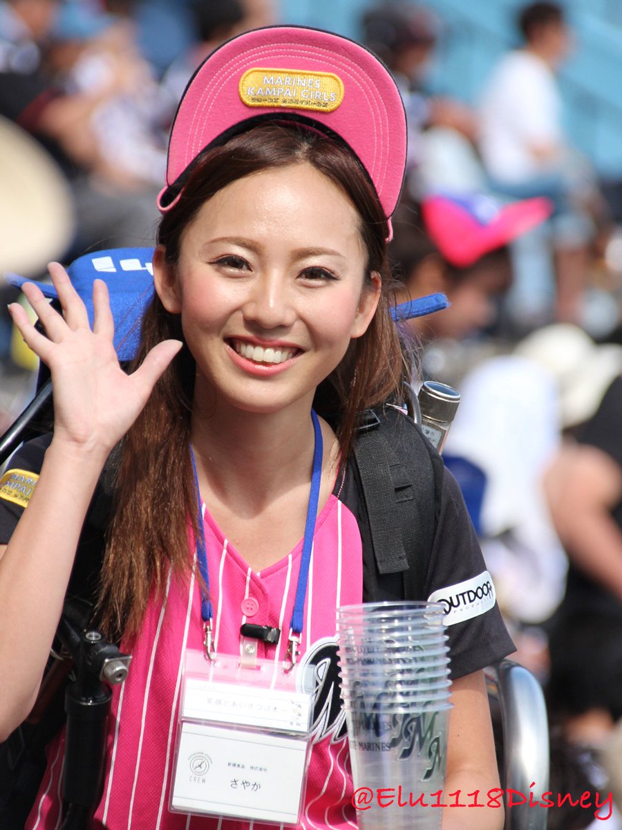 Elu En Twitter Zozoマリンスタジアムで出会った マリーンズカンパイガールズのかわいい子 Chibalotte カンパイガールズ 今井さやか