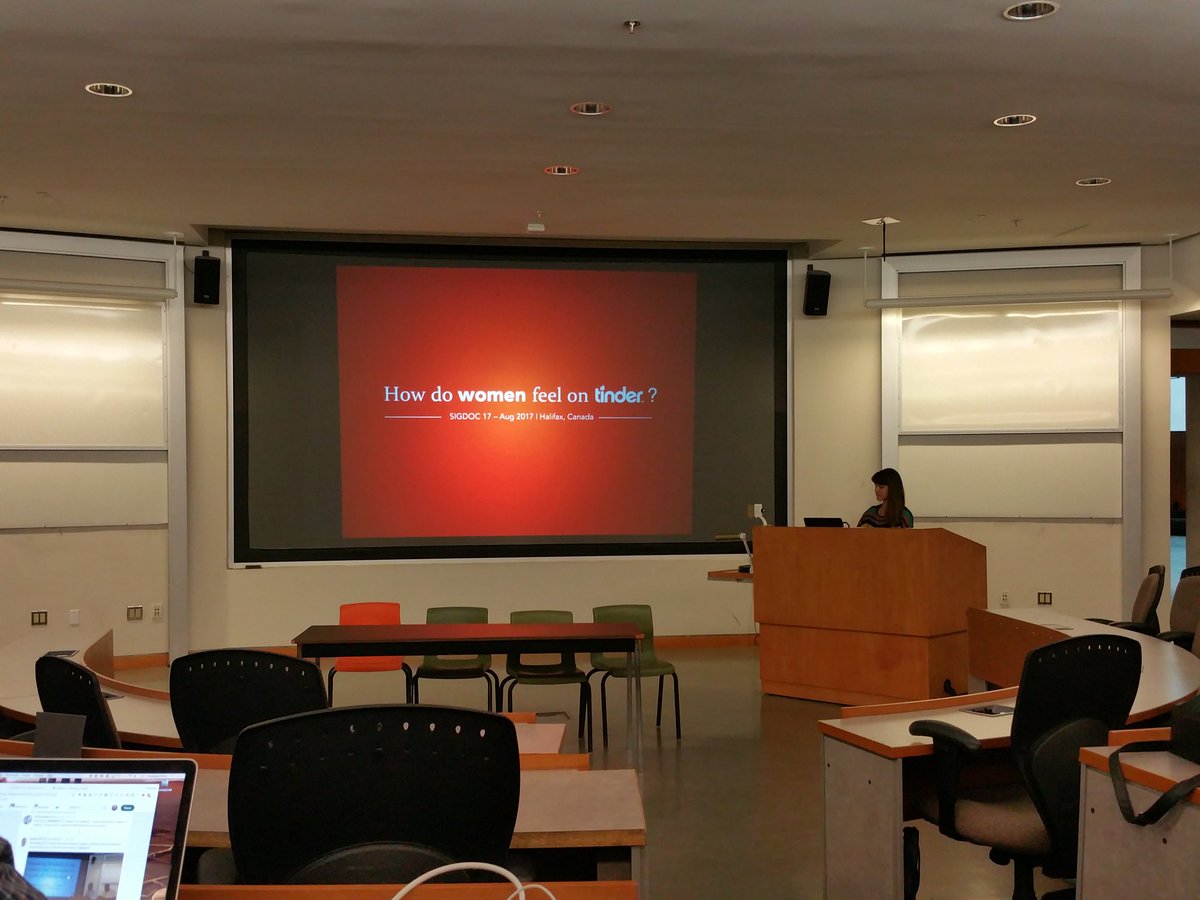 carlosjcosta's tweet image. Milena teach us how women feel on tinder. @sigdoc #sigdoc17