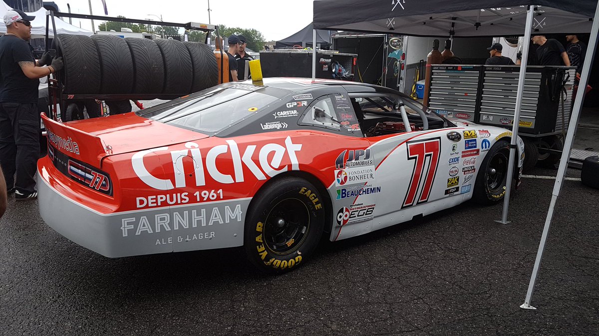 Its practice and qualifying day here <a href="/GP3R/">GP3R</a> for the #NASCARPintys <a href="/NASCARHomeTrack/">NASCAR_Roots</a> <a href="/Pintysfoods/">Pinty's</a> <a href="/NASCARonTSN/">NASCAR on TSN</a> @FansChoiceTV <a href="/RDSca/">RDS</a>