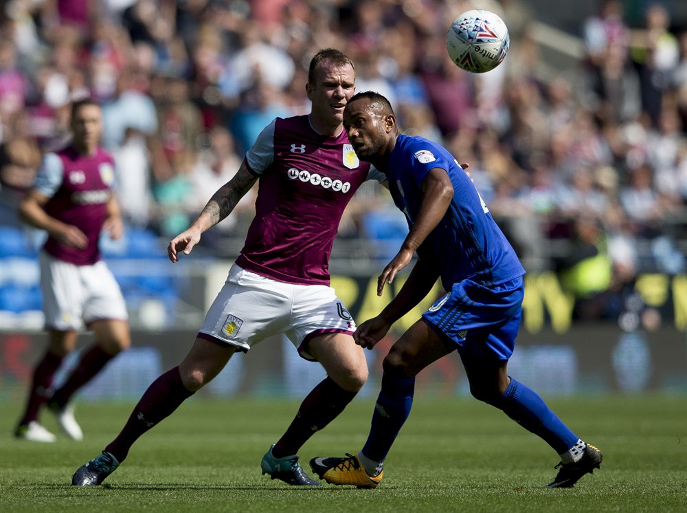 AVFCOfficial's tweet photo. #CardiffCity 1-0 #AVFC 

Real end to end at the moment...Johnstone saves brilliantly from Hoilett while Lansbury sees a header flash wide https://t.co/iyz8PLkTDy
