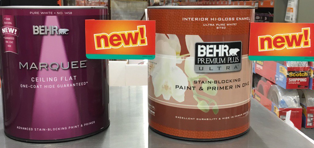 John Rozzo Sr On Twitter New Behr Marquee Ceiling Paint Behr