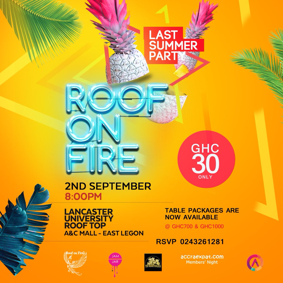 RoofAccra's tweet photo. SO we are back.We had to take couple of months off due to the not so Summery, rainy season, but we reckon it's time to take a chance. https://t.co/nJjEhBhDju