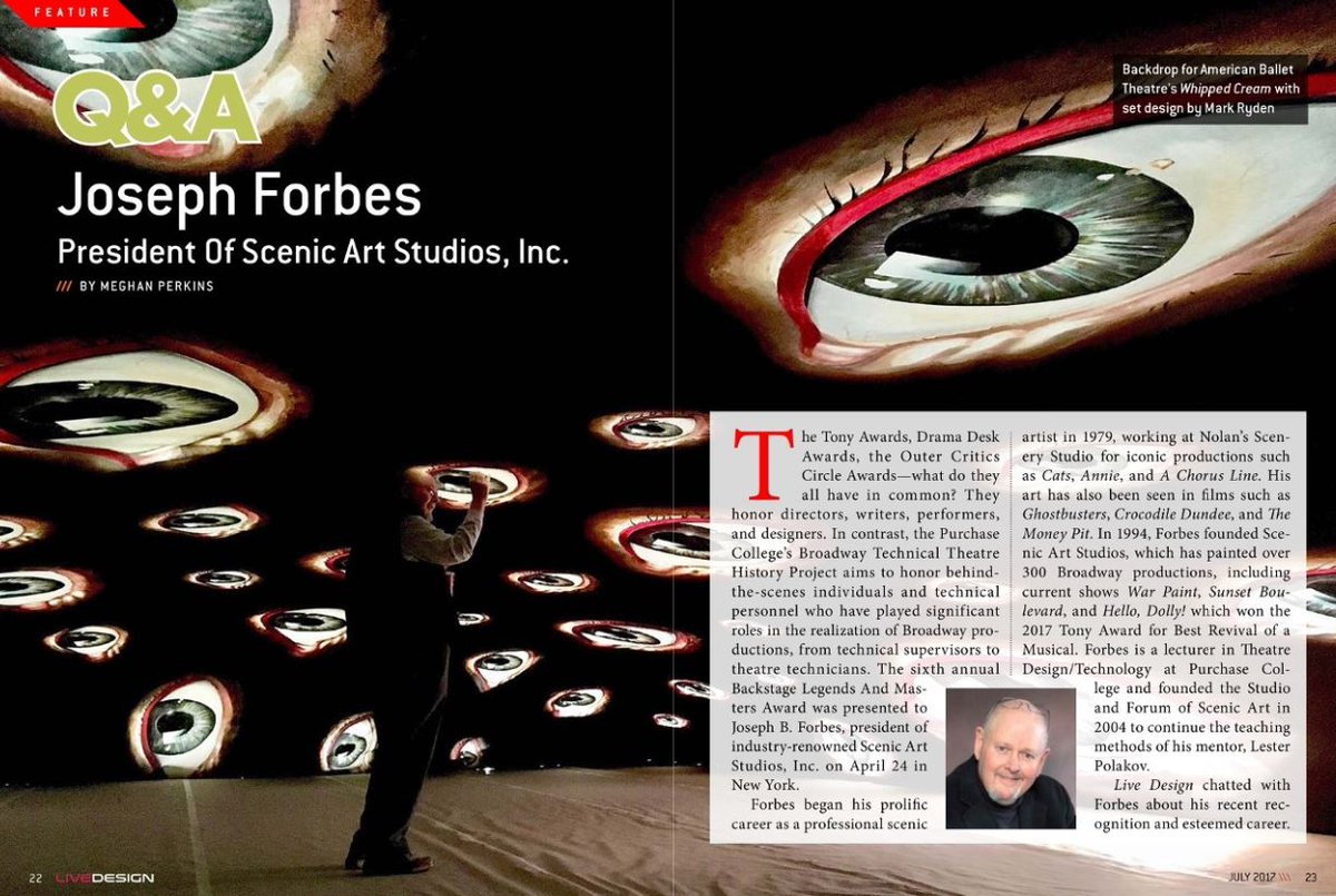 livedesignmag's tweet image. Here's your weekend read: Hudson Theatre, #Vectorworks2017, VT Pro's robots, Joseph Forbes &amp;amp; more. Read for free: goo.gl/4L44Wm