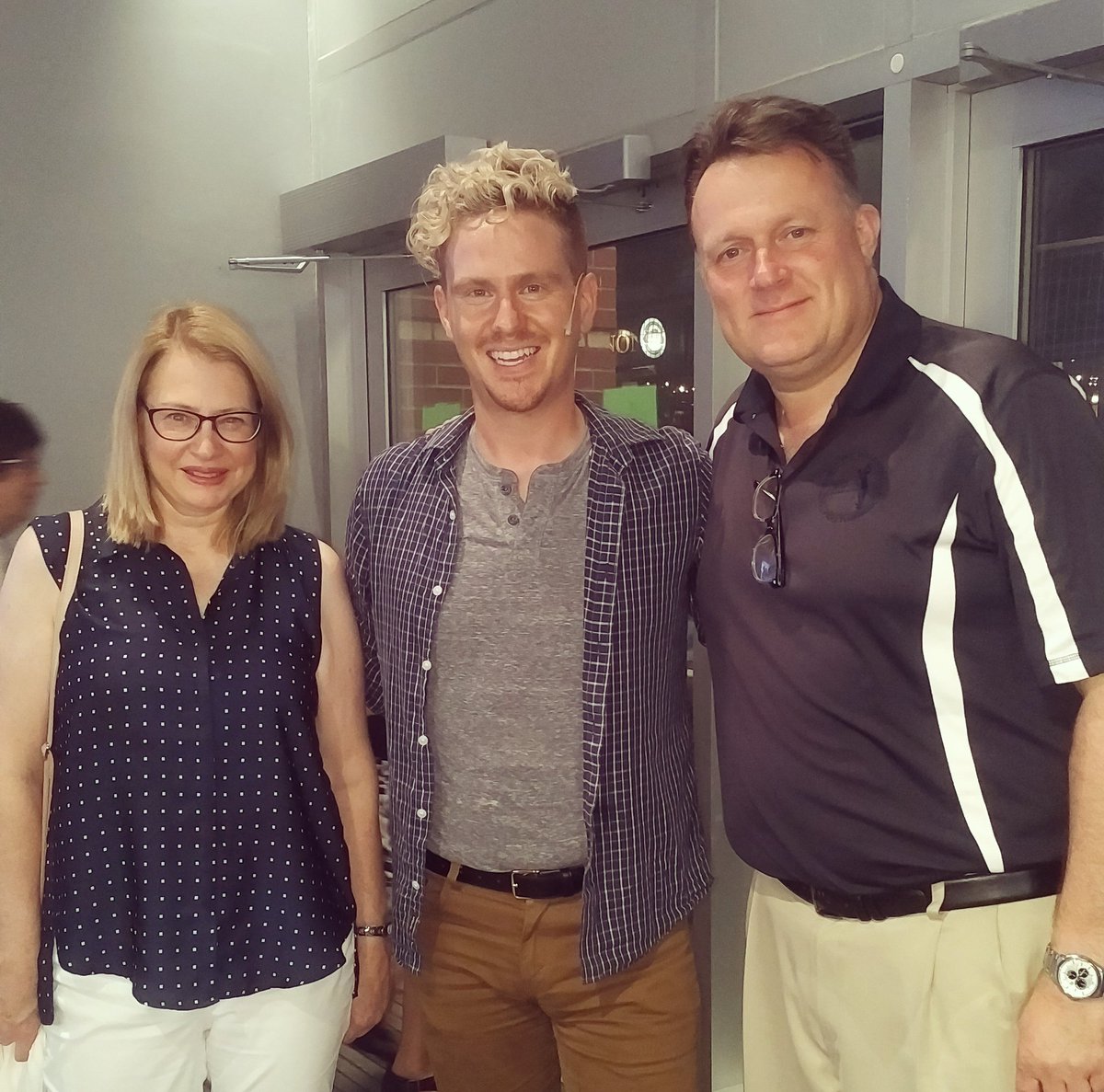 geordbrown's tweet photo. So great to welcome @MikeSavageHFX &amp; wife Darlene to Stan Rogers: A Matter of Heart last night @NeptuneTheatre ! #neptunestan #Halifax https://t.co/OHXNzpdp5E